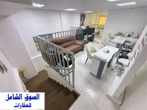 صالون سيدات شغال للبيع في الروضة 2  عجمان موقع مميز...