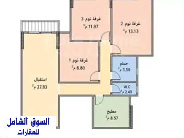 شقة الأحلام للبيع بسموحة الجديدة (العثمانية...