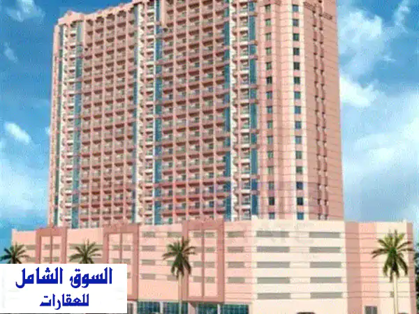 شقة غرفتين وصالة للبيع في النعيمية تاور c عجمان...