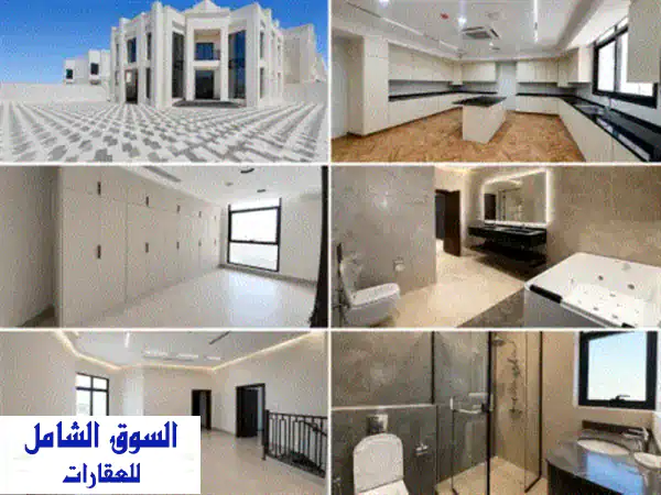 لعشاق التمييز والفخامة فيلا سوبر vip للإيجار مدينة الرياض الفيلا على زاوية حجر من الخارج وتكييف ...