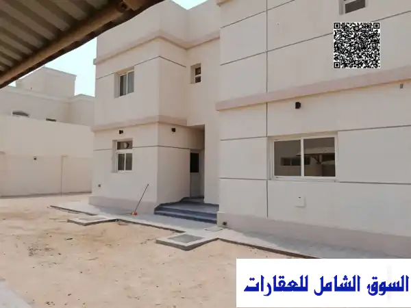 فيلا 6 ماستر + حمامات للإيجار المنتزة عجمان...