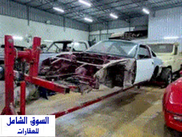 للبيع كراج متخصص في سمكرة وتجديد السيارات الكلاسيكية، مجهز بالكامل مع العمال. الكراج يعمل بكامل ...