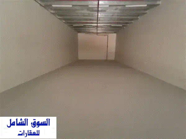 مستودع للإيجار في عجمان الصناعية مساحة 3300 ميزانين 2000 قدم تحت الكهرباء 20 كيلو وات علي 4 دفعات ...