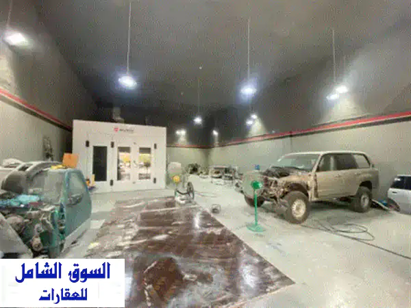 فرصة ذهبية: عقار تجاري فاخر 10,000 قدم² للإيجار بالشارقة | المنطقة الصناعية 17 | مجهز بالكامل