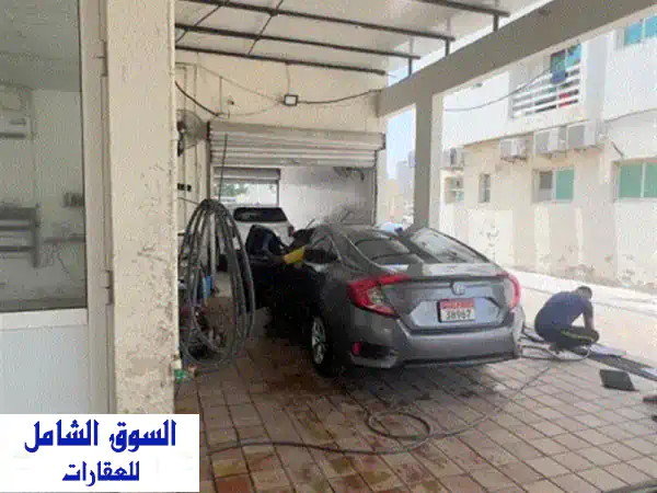 فرصة ذهبية: مغسلة سيارات مميزة للبيع بالراشدية 2 عجمان - موقع حيوي وتشغيل فوري!