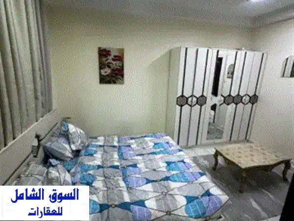 غرفتين وصالة مفروشة للإيجار الشهري  النعيمية 2...