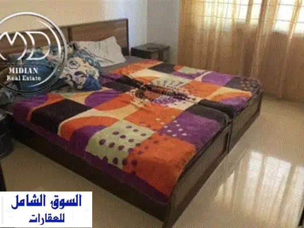 شقة مفروشة فاخرة للإيجار بالرابية | 100م سوبر ديلوكس للعرسان | تكييف مركزي وكراج | رقم 7332