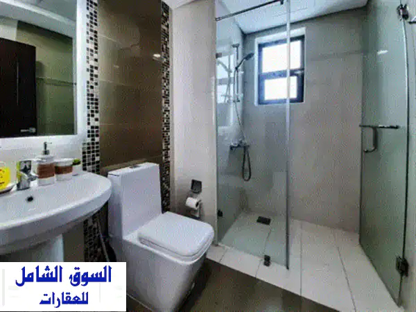 شقة فاخرة للبيع في الديه، البحرين | مفروشة بالكامل، مسبح وجيم | استثمار سكني مميز