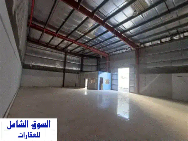 مستودع للإيجار مرخص صناعي يوجد له عنوان صناعي في...