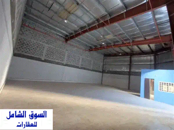 مستودع للإيجار مرخص صناعي يوجد له عنوان صناعي في منطقة الحد الصناعية المساحة 300 متر الكهرباء 3 فاز ...