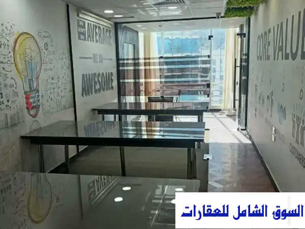 مكتب إداري للإيجار51 متر² سوبر لوكس كايرو كابيتال سنتر التجمع الخامس للإيجار في القاهرة