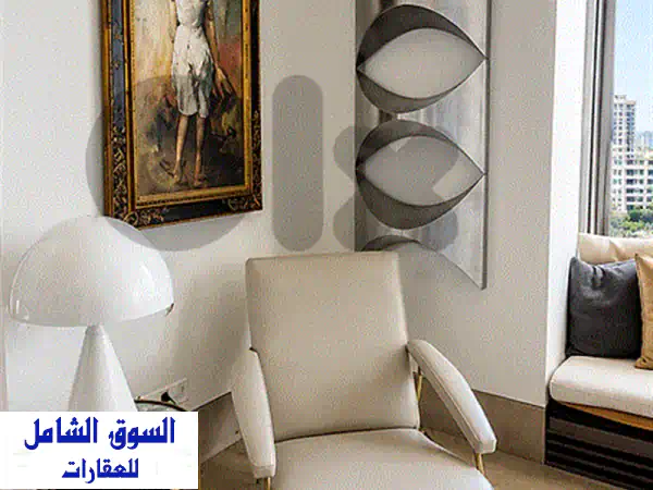 شقة أحلامك الفاخرة للإيجار في الأشرفية: إطلالة بحرية ساحرة | 3 غرف ماستر | بيروت