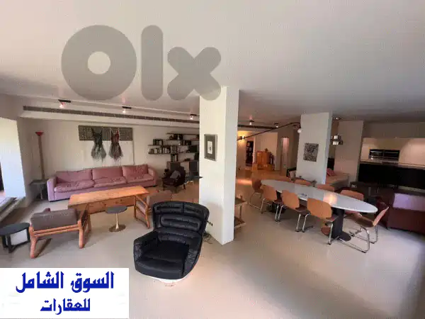 شقة فاخرة للبيع أو للإيجار في يرزه | 270م وجنينة 160م...