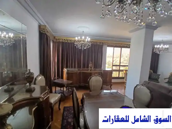 شقة مفروشة فاخرة للإيجار بمدينة نصر - 3 غرف - قرب...