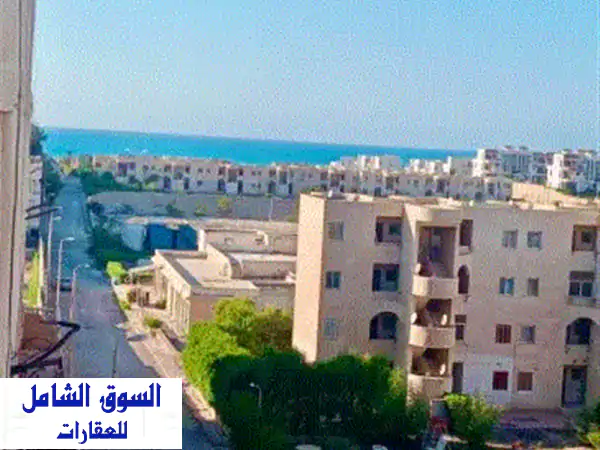 فرصة العمر بالساحل الشمالي: شقة بفيو بحر مباشر |...