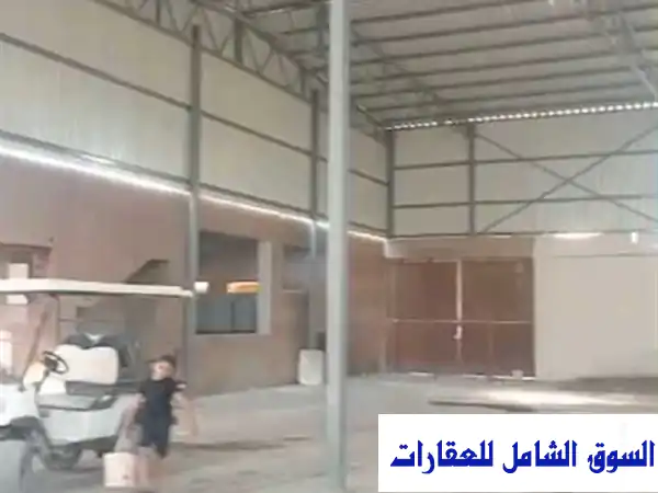 فرصة استثنائية: مخزن للإيجار 3100م بالمنطقة الصناعية أبو رواش، الجيزة - ارتفاع 12م وجاهز للاستلام الفوري