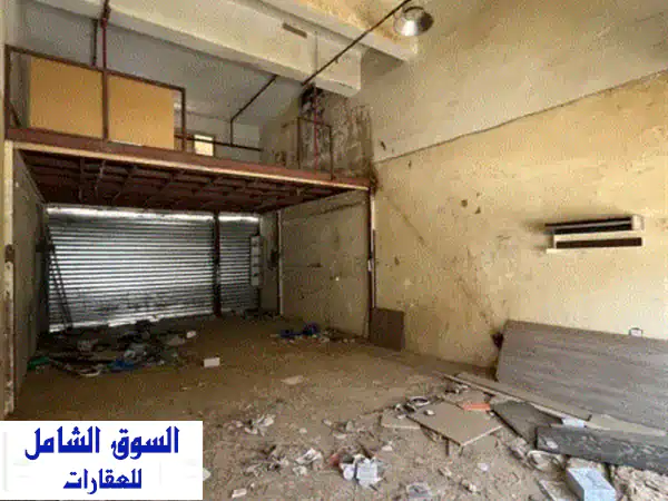 فرصة استثمارية ذهبية: محل تجاري للإيجار في الشويخ | 65م²+سندرة 30م² | بفترة سماح!