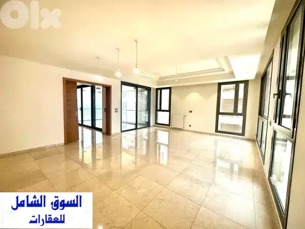 شقة فاخرة 345م للإيجار بـ Waterfront City ضبية | إطلالات...