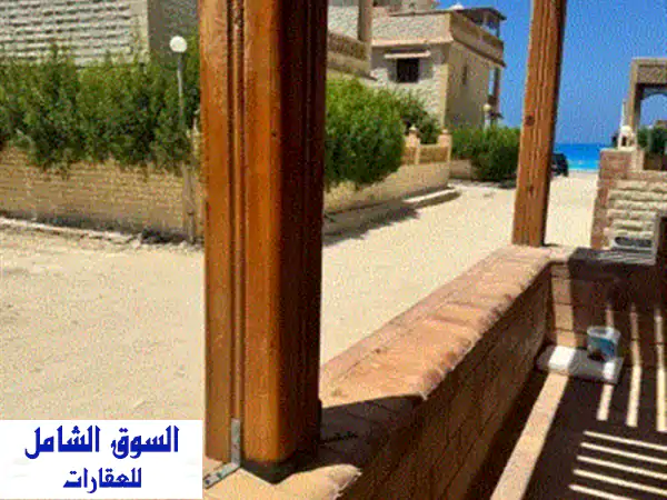 شاليه أرضي للبيع بقرية حورس الكيلو 73 الساحل الشمالي...