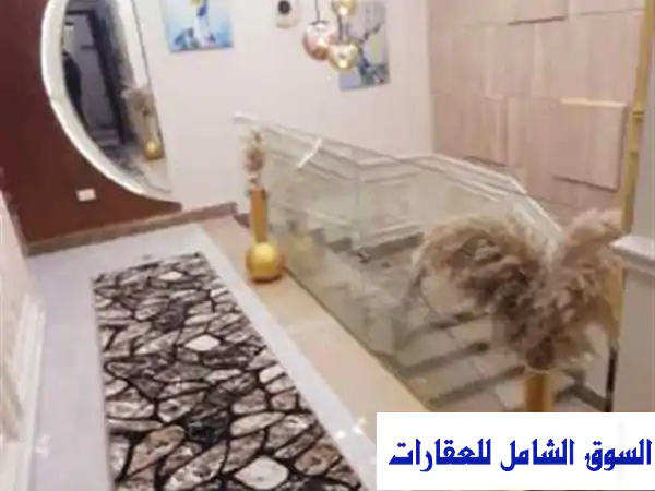 شقة دوبلكس للإيجار اليومى بالمهندسين اطلالة نادى الترسانة مفروش في المهندسين الجيزة