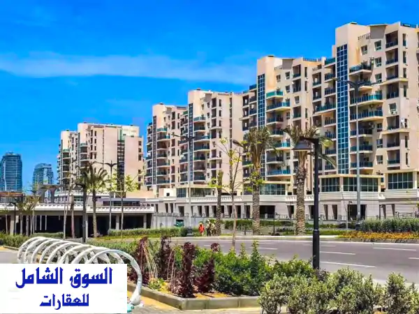 شقة فاخرة للبيع 192م بقلب العلمين الجديدة | داون تاون...