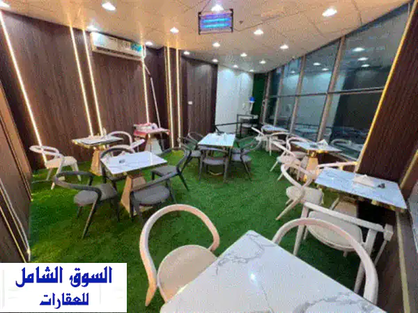 مطعم وكافيتريا للبيع  شارع الملك فيصل، عجمان....