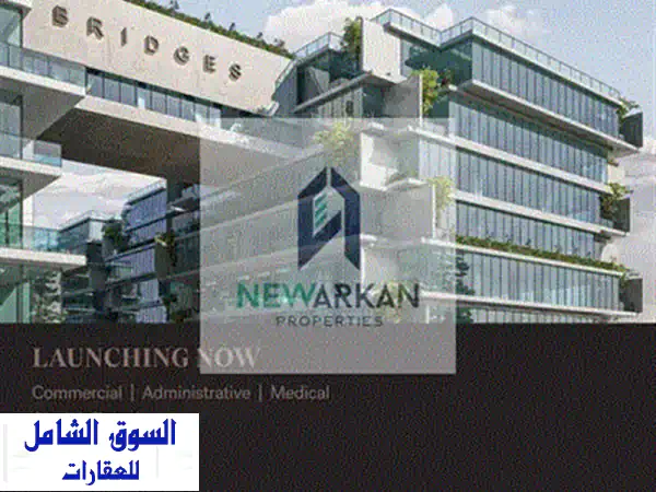 أمتلك مكتبك 44 م على المحور مباشرة أمام أركان بلازا الشيخ زايد
