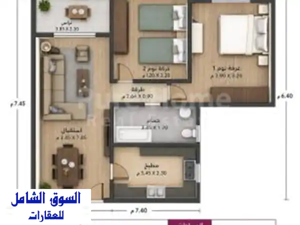 شقة للبيع  كومباوند سموحة نيو
