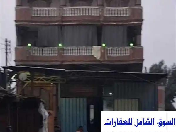 فرصة ذهبية: مصنع/مخزن 300م للإيجار بطنطا الغربية - عداد...