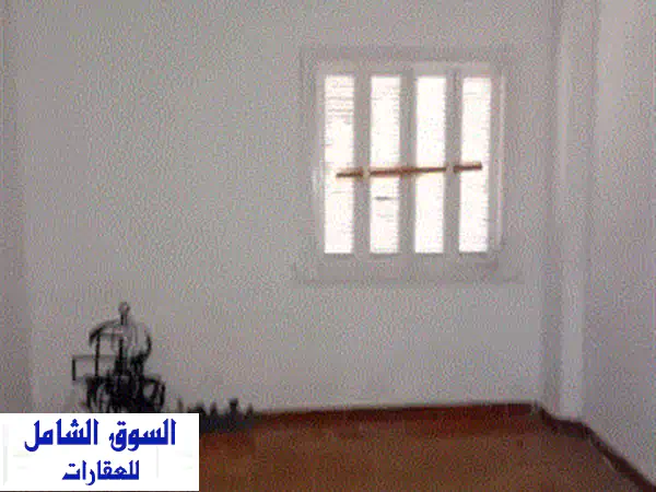 فرصه نادره شقة أرضي بأرقى مواقع كليوباترا عالترام مباشرة 110م للإيجار غرفتين + ريسبشن قطعتين + حمام ...