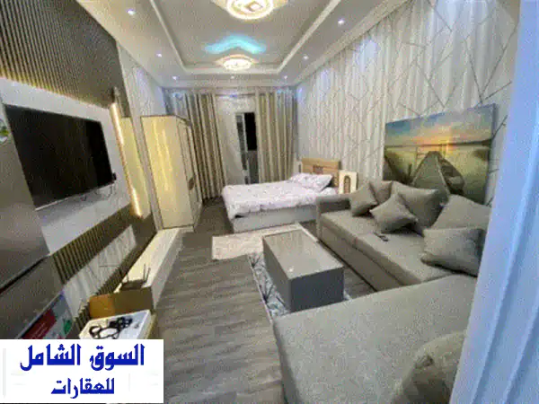 استوديو مفروش للإيجار السنوي  جاردن سيتي  الحميدية 1...