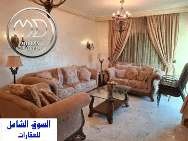 رقم الاعلان 7294 شقة مفروشة للإيجار خلدا مساحة 190م...