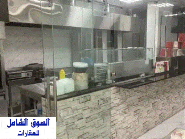 مطعم في الشارقة مويلح الجديدة الشارع الرئيسي جاهز للتسليم مساحة 100 متر عقد لمدة 3 سنوات إيجار ...