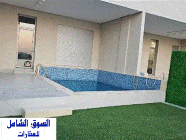 إعلان حصري: شاليه للإيجار بصباح الأحمد البحرية 5 - صف أول، إطلالة بحرية ساحرة | أول ساكن، مباشرة من المالك (الوحيد المتبقي!)