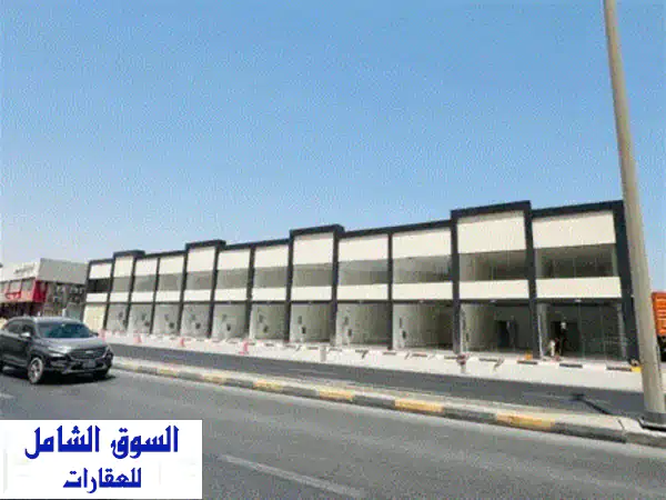 فرصة ذهبية: محلات تجارية للإيجار السنوي في عجمان الصناعية - موقع حيوي ومساحة 550 قدم!