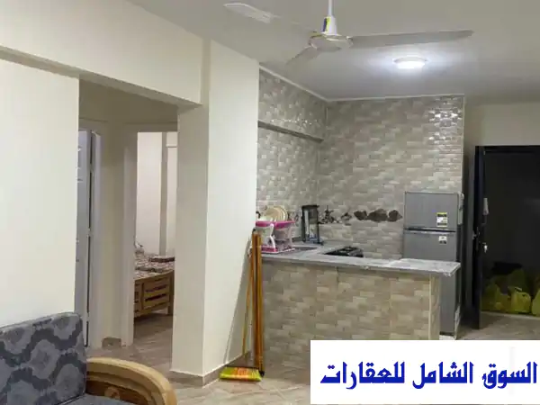 شقة مفروشة للإيجار بمنتجع العوام بيتش عمارة 1 فى مرسى مطروح باسعار مميزة جدا في