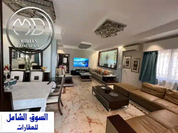 رقم الاعلان 9783 شقة أرضية دوبلكس للبيع خلدا مساحة 300م 5 نوم مع تراسات وحدائق تشطيبات ديكورات ...