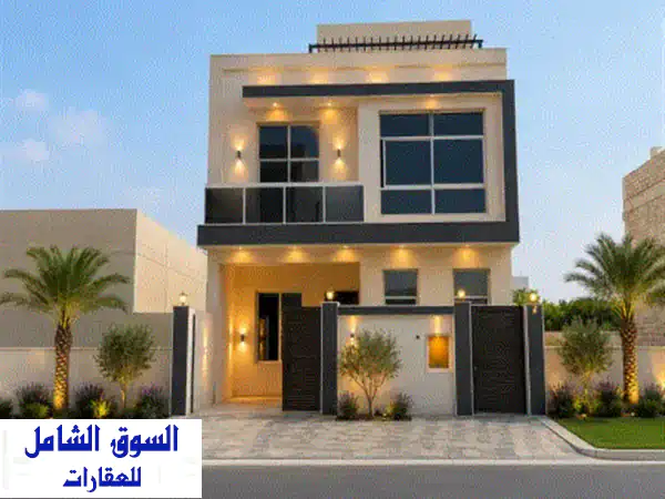 للإيجار السنوي فيلا أول ساكن في منطقة الزاهية...