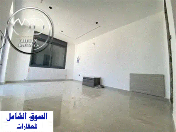 رقم الاعلان 9481 شقة أرضية جديدة للبيع الدوار السابع مساحة 120م مع تراس وحديقة 120م تشطيبات ...