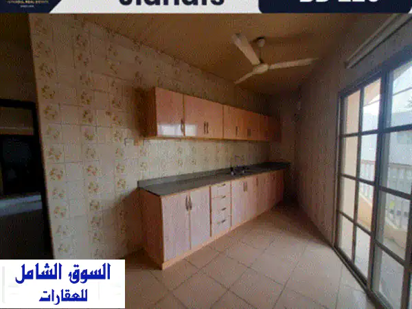 مكتب أحلامك للإيجار في جدحفص | 3 غرف وموقع استراتيجي | إطلالة طريق رئيسي بـ 220 د.ب!