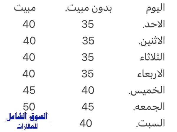 إستراحة بيت المطر بالبريمي