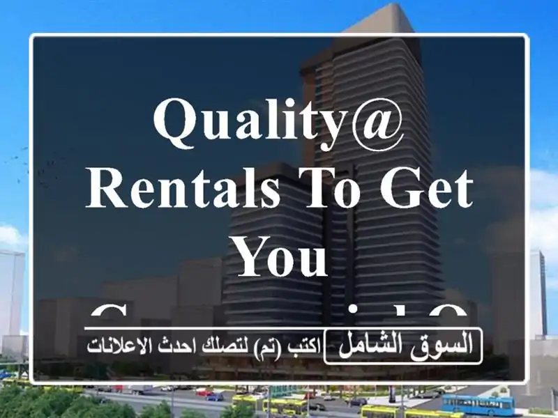 Quality@ rentals to get you Commercial office from 82 bd