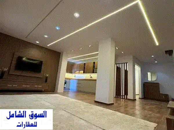 لاصحاب السكن المميزللايجارالمفروش بفرش فندقي مجهز 155 مترفي الرحاب