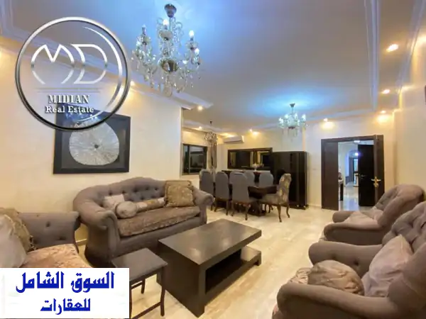 رقم الاعلان 7244 شقق مفروشة للإيجار خلدا مساحة...