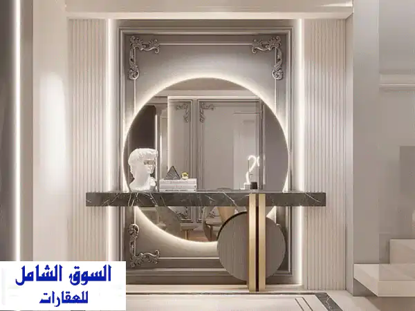 شقة سكنية جديدة للإيجار في زاوية الدهماني في عمارة جديدة الدور الرابع