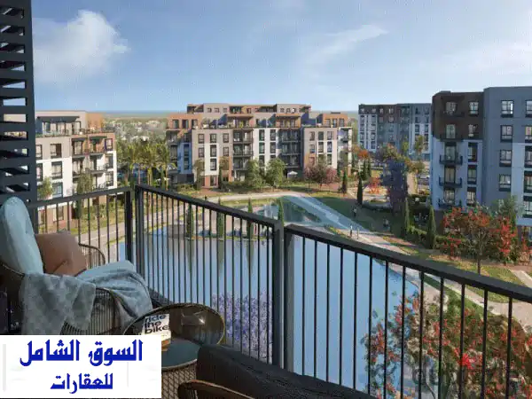 HAP TOWN  Hassan Allam Park 226    BUA 170 Meters  Bed   Corner unit  Very Prime location...