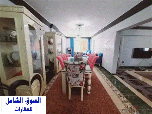 شقة 200 م² العصافرة  تاني نمرة من شارع جمال عبد الناصر