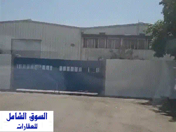 للمصانع ارض صناعية ومخزن في الرسيل الصناعية شارع10 Industrial land factory warehouse in Rusayl Indus