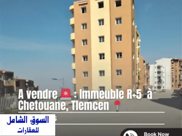 immeuble R+5 à vendre à Chetouane, Tlemcen - 12 appartements!