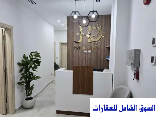 عيادة مُفروشة بالكامل للإيجار في مول Gateway الرحاب -...